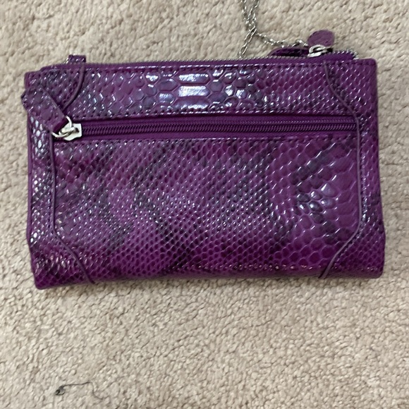 Jennifer Lopez wallet purple :) women’s wallet clutch beautiful - Picture 11 of 12